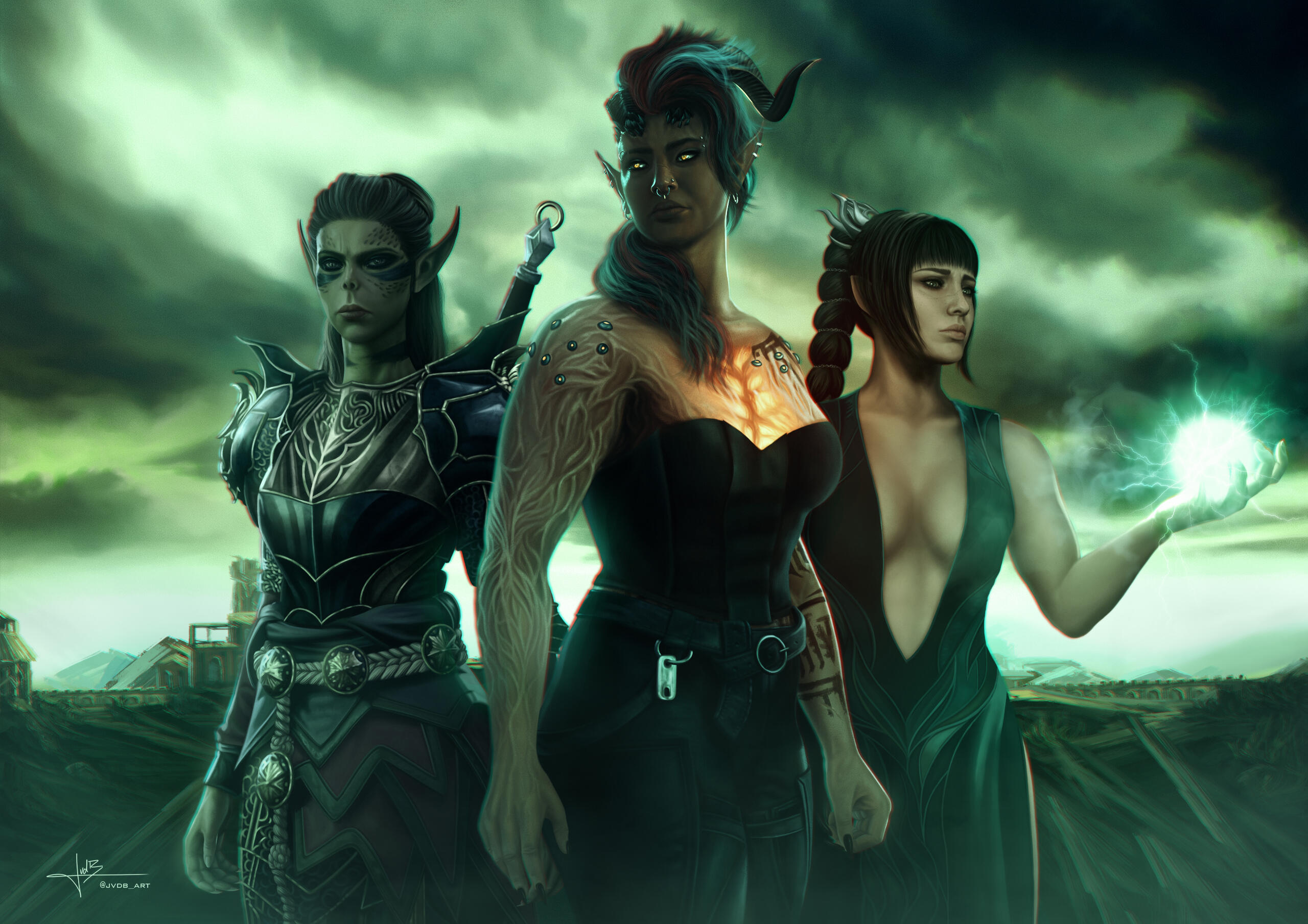 Lae&#39;zel - Shadowheart - Karlach | Baldur&#39;s Gate 3 | March 2024