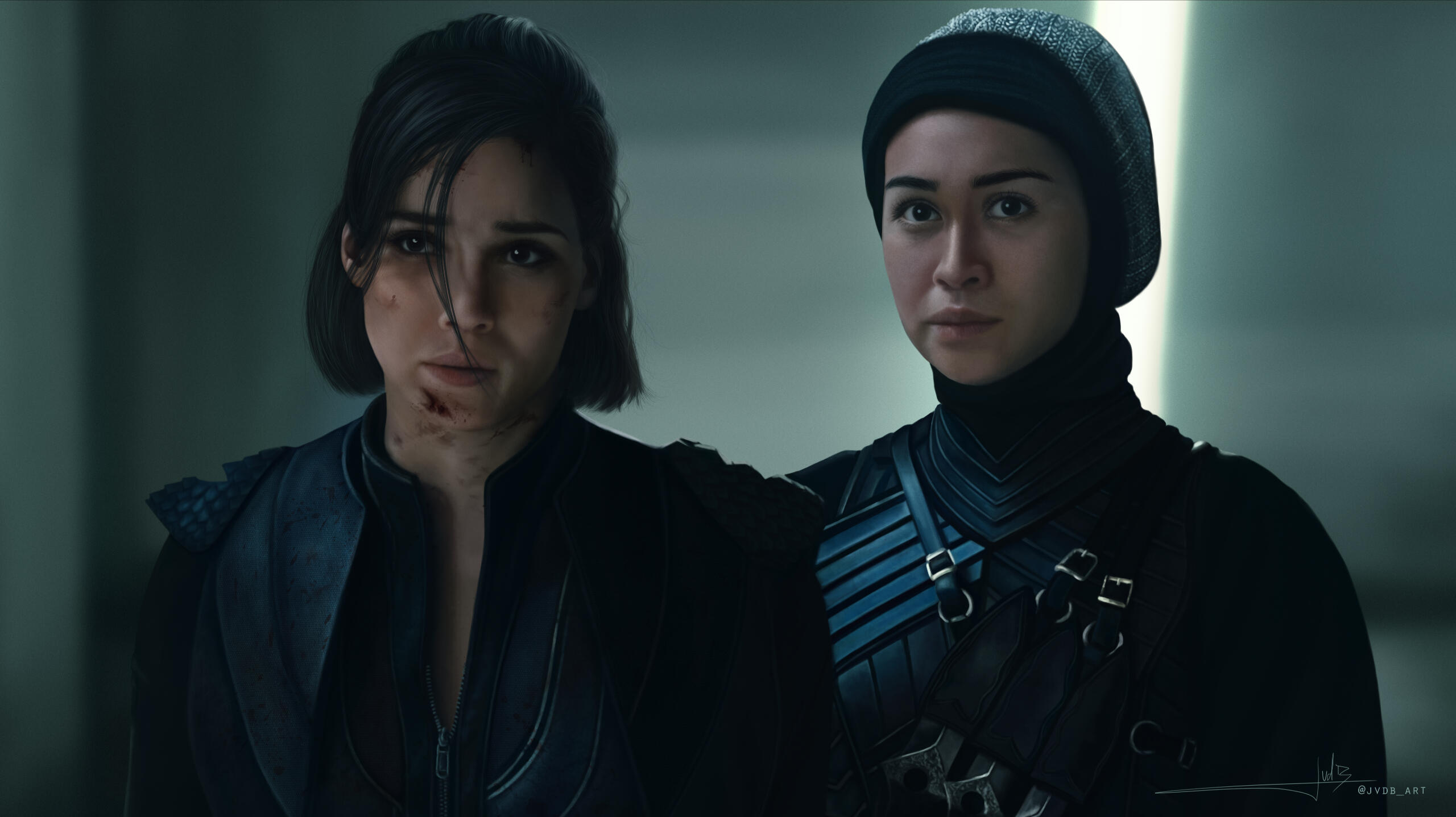 Ava &amp; Beatrice | Warrior Nun | December 2022